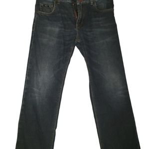 Hugo Boss Jeans Dark Navy Blue Color Size 30X34 Pre-owned Regular Fit MAINE